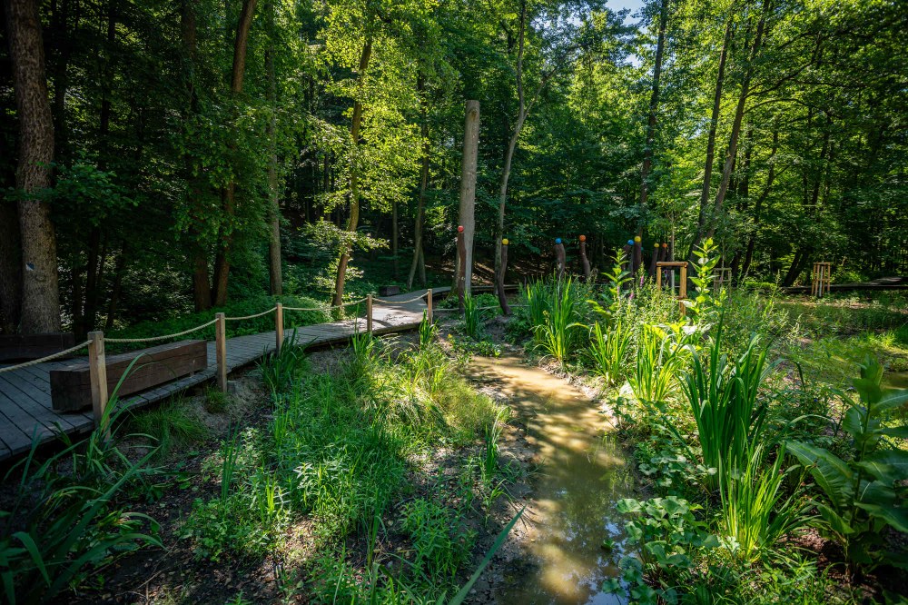 Dokončení Parku nad rybníkem v městském obvodě Jih. Foto: Lukáš Kaboň Dokončení Parku nad rybníkem v městském obvodě Jih. Foto: Lukáš Kaboň