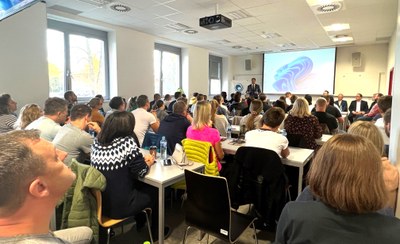 První přednáška na Akademii zdraví a sportu. Foto: LF OU