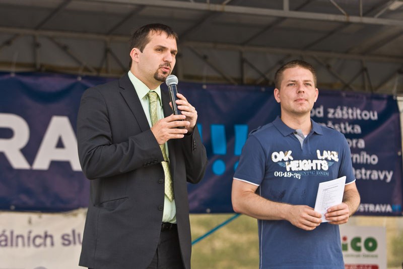 Akci zahájil náměstek primátora Martin Štěpánek