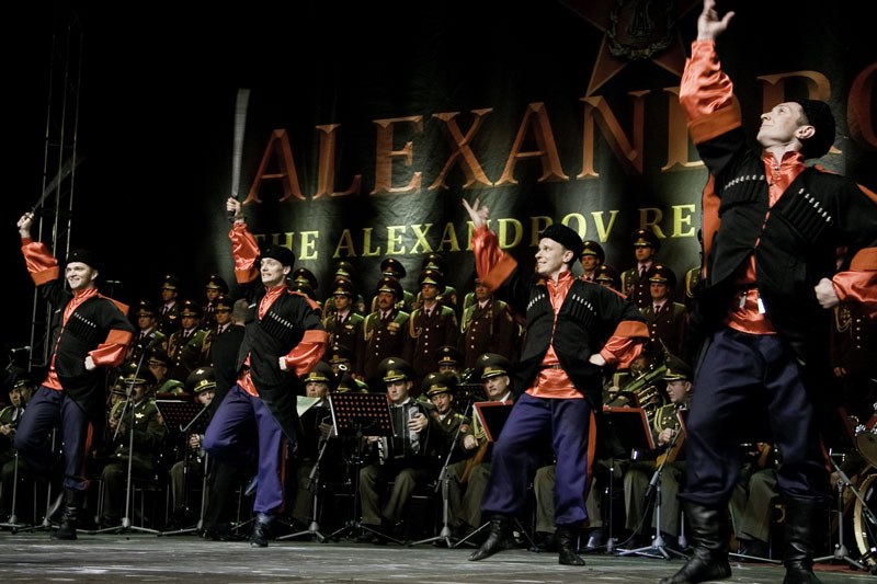 Alexandrovci vystoupí tento pátek opět v Ostravě Alexandrovci vystoupí tento pátek opět v Ostravě