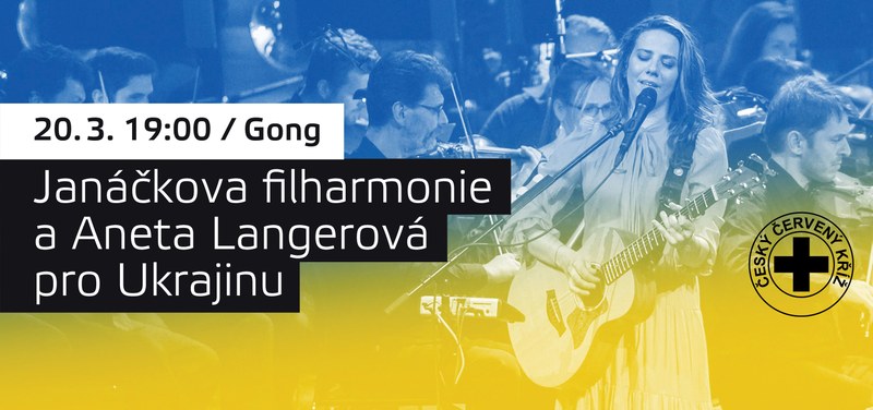Aneta Langerová s ostravskými filharmoniky podpoří Ukrajinu Aneta Langerová s ostravskými filharmoniky podpoří Ukrajinu