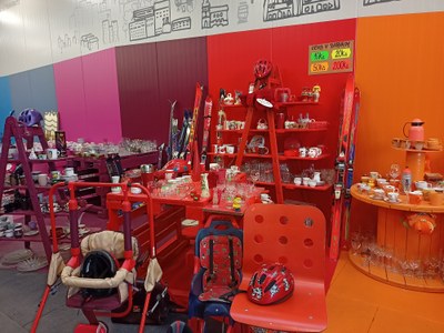 Aplikace přináší také informace o provozu oblíbeného Reuse centra. Foto: MMO