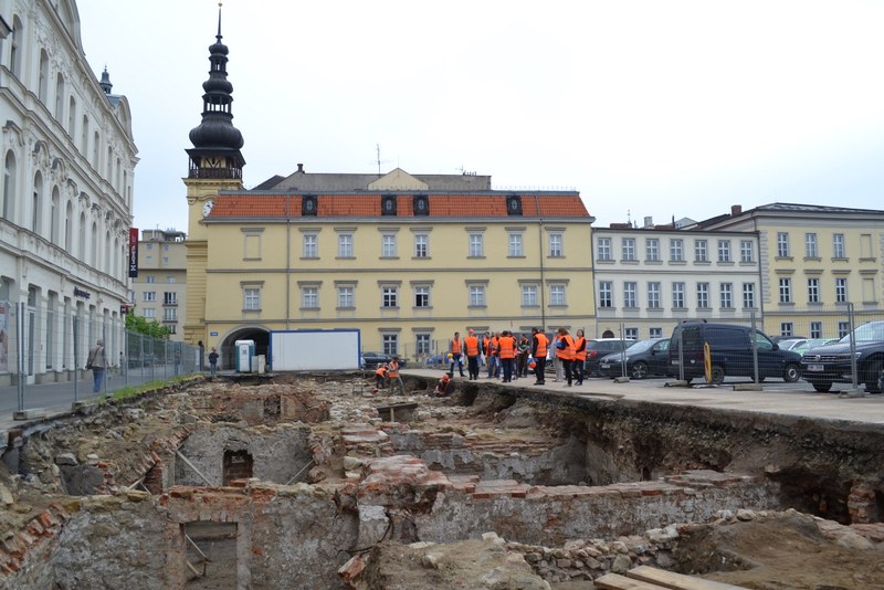 Archeologové zkoumají lauby Archeologové zkoumají lauby