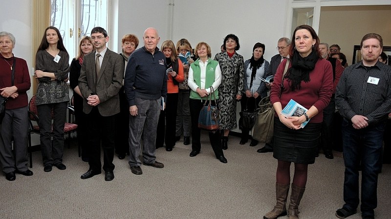 O křest kalendária byl tradičně velký zájem 