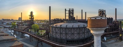 Panorama industriálního areálu v Dolních Vítkovicích. Foto: MMO
