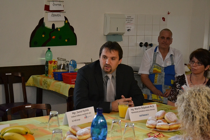 Akce se zúčastnil i náměstek primátora M. Štěpánek