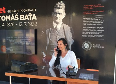 V pracovně podnikatele Tomáše Bati. Foto: DOV