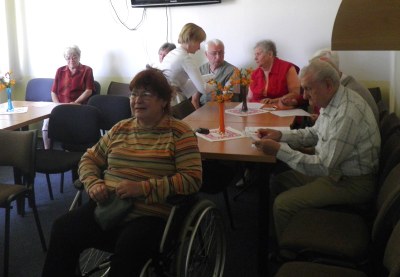 Z besedy v komunitním centru Gabriel. Foto: archiv