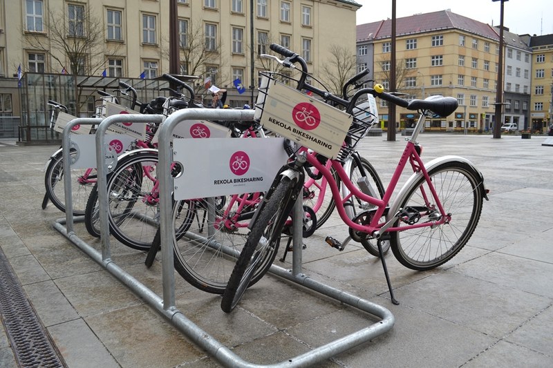 Bikesharing v Ostravě už od května Bikesharing v Ostravě už od května