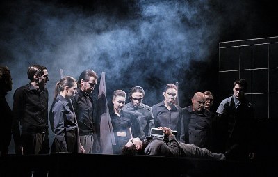 Z představení Bílá nemoc v podání herců z ukrajinského Dnipra. Foto: MMO