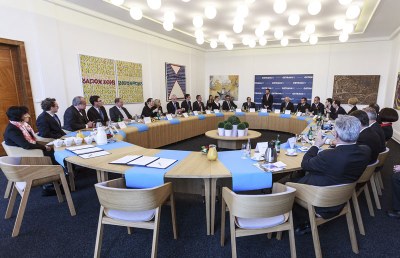 Přijetí představitelů partnerských měst v Radnici města Ostravy. Foto: J. Zerzoň