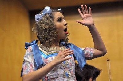 Patricia Janečková při novoročním koncertu města Ostravy. Foto: J. Urban