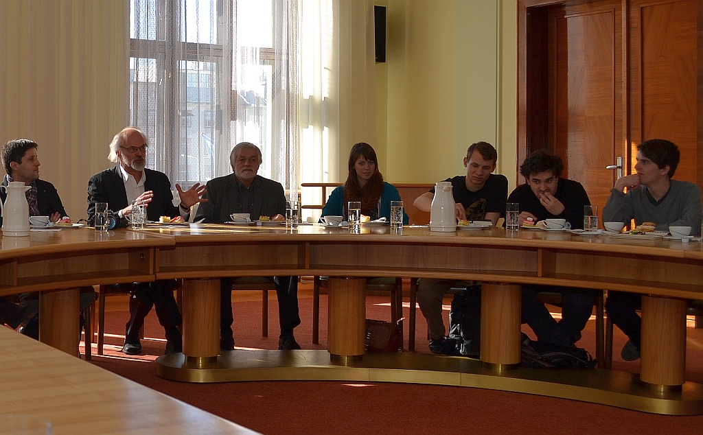 Hovoří Jiří Klokočka, docent školy v Gentu