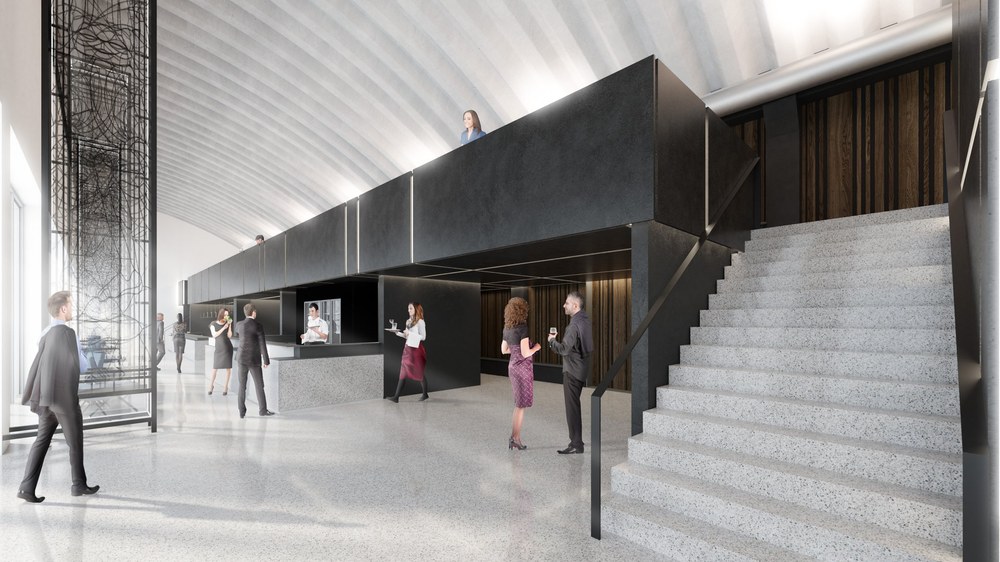 Předpokládaná podoba divadelního foyer