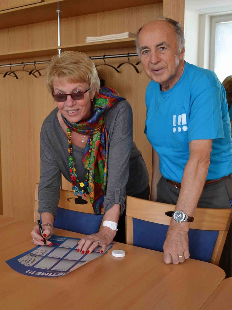 Podpis starostky Svinova E. Poštové.