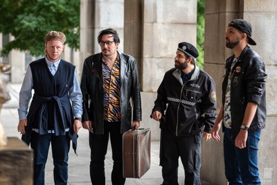 Natáčecí scéna z připravovaného filmu. Foto: Jan Lipovský