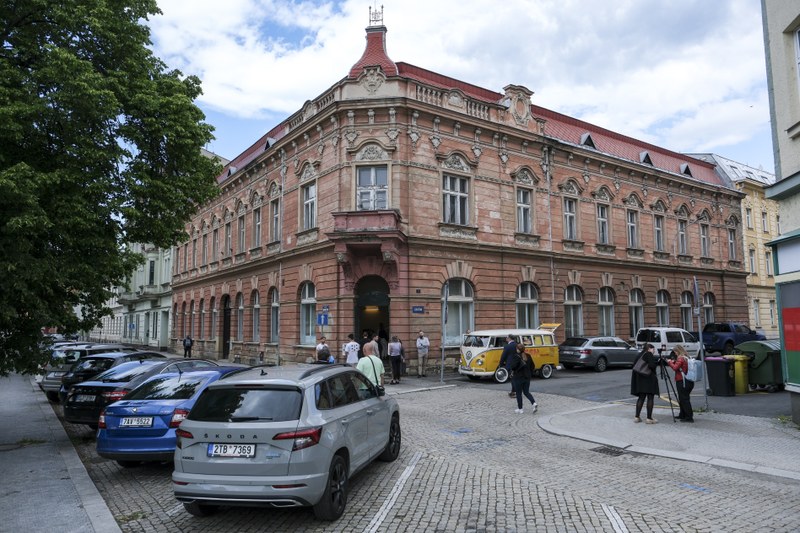 Dům na náměstí Svatopluka Čecha 10. Foto: Adolf Horsinka