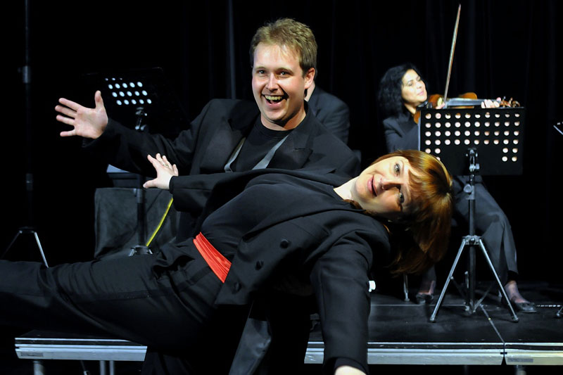 V programu vystoupili herci DLO