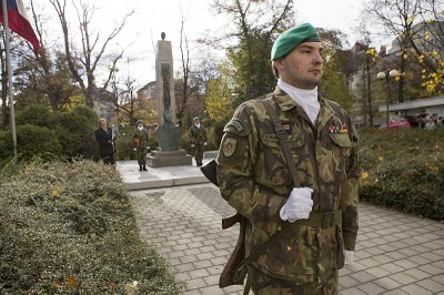 Památník bitvy u Zborova, místo shromáždění k 28. říjnu Foto: J. Zerzoň