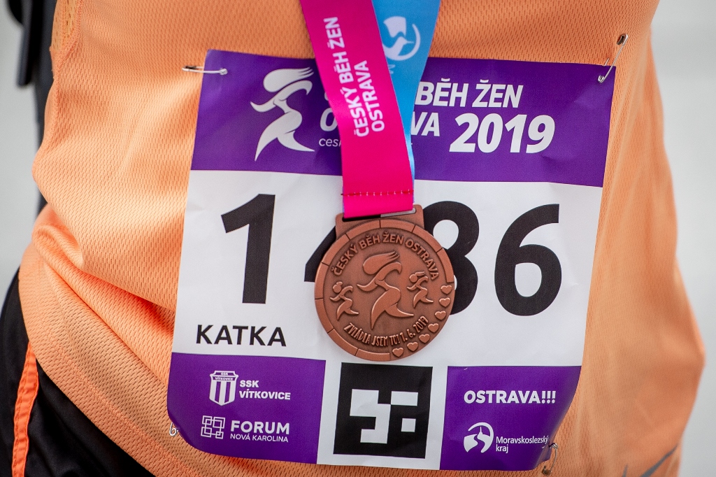 Každá z účastnic byla odměněna medailí. 