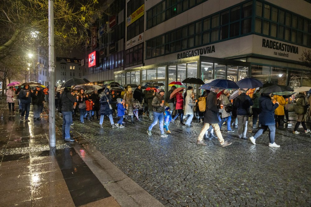 Součástí akce byl také průvod