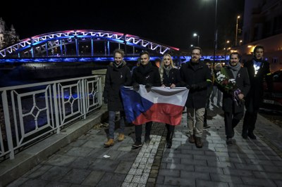 Cesta za světlem - vydařená akce ostravských univerzit připomenula 17. listopad