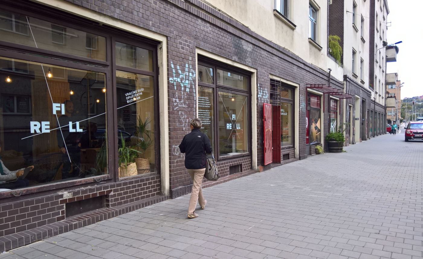 Nové Expat centrum bude v bývalém prostoru kanceláře Refill na Českobratrské ulici. Foto: Hana Oborilová. Nové Expat centrum bude v bývalém prostoru kanceláře Refill na Českobratrské ulici. Foto: Hana Oborilová.