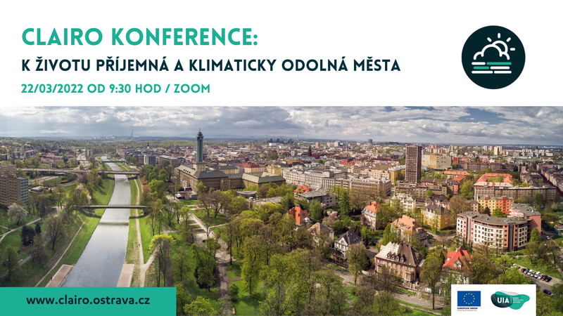 CLAIRO konference představí nové trendy přispívající k větší odolnosti měst vůči změnám klimatu CLAIRO konference představí nové trendy přispívající k větší odolnosti měst vůči změnám klimatu