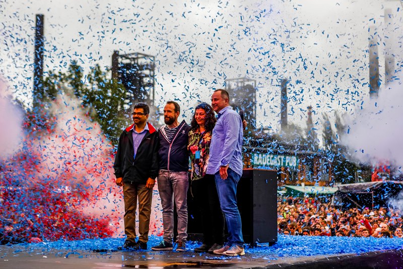 Slavnostní zahájení festivalu Colours of Ostrava. Foto: Lukáš Kaboň 