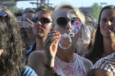 S nejbohatším programem v historii budou Colours of Ostrava 2015. Odolá návštěvnický rekord? Ilustrační foto