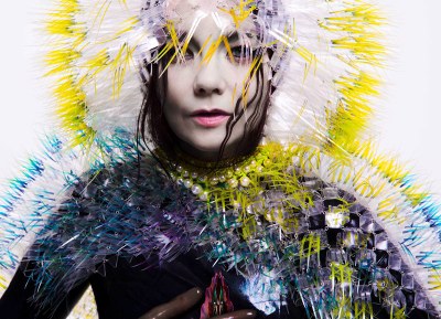 Islandská zpěvačka Björk.