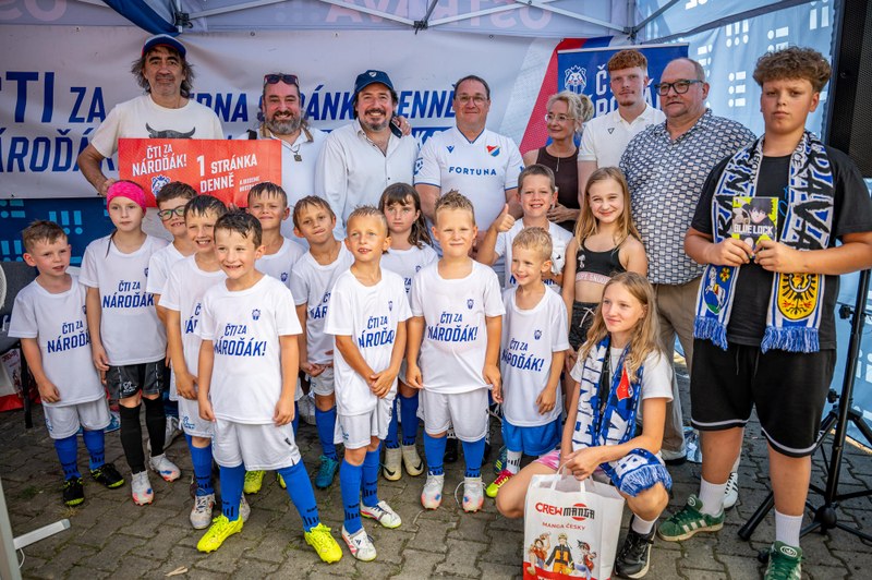 Čtenářská zóna v rámci akce Čti za nároďák. Foto: Lukáš Kaboň