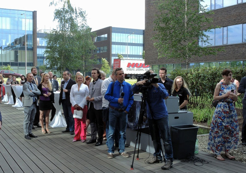 Účastníci oslav 10. výročí CTParku.