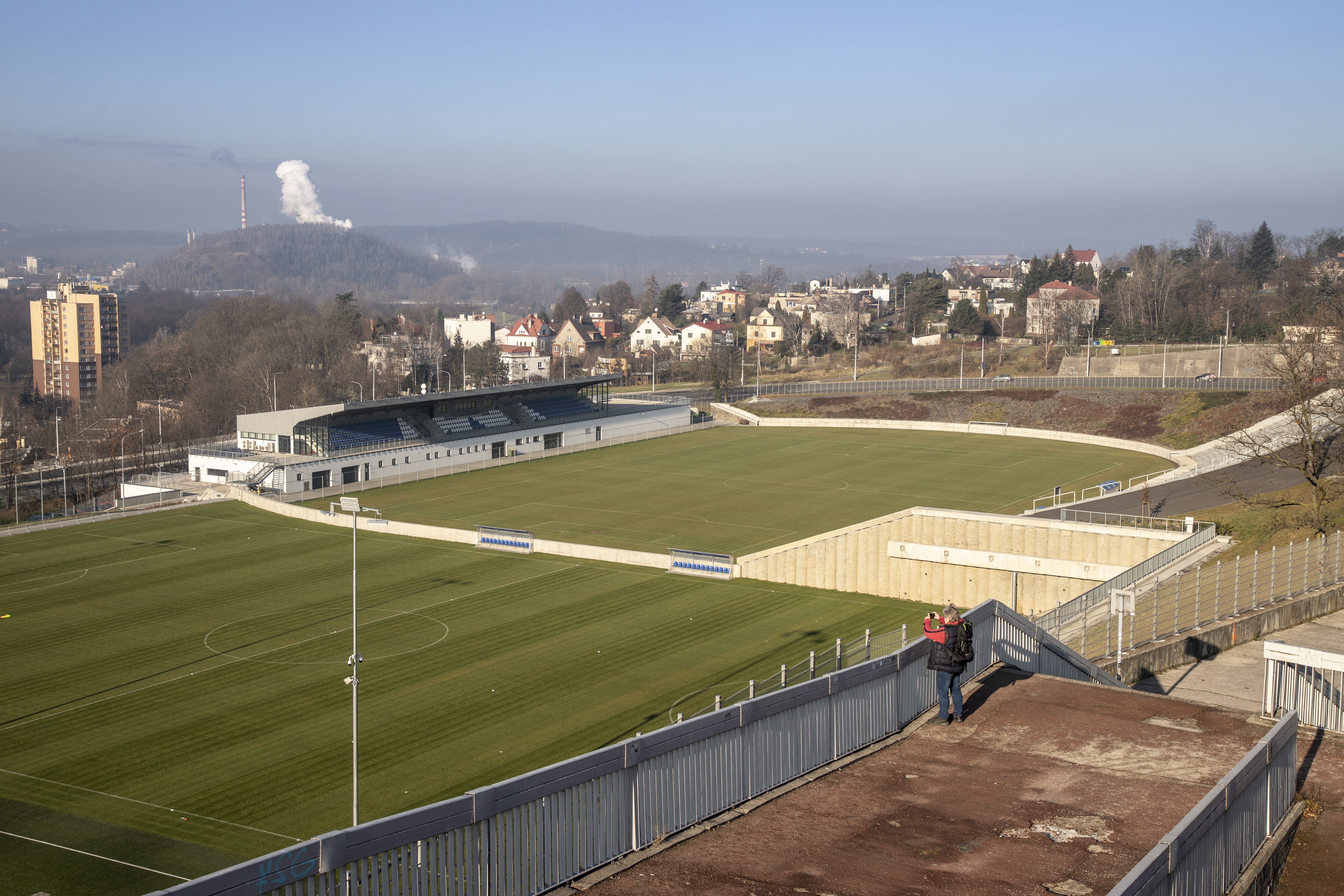 Současná podoba stadionu Bazaly. Foto: Adolf Horsinka Současná podoba stadionu Bazaly. Foto: Adolf Horsinka