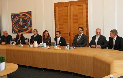 Z tiskové konference s vedením města Ostravy. Foto: B. Krzyžanek