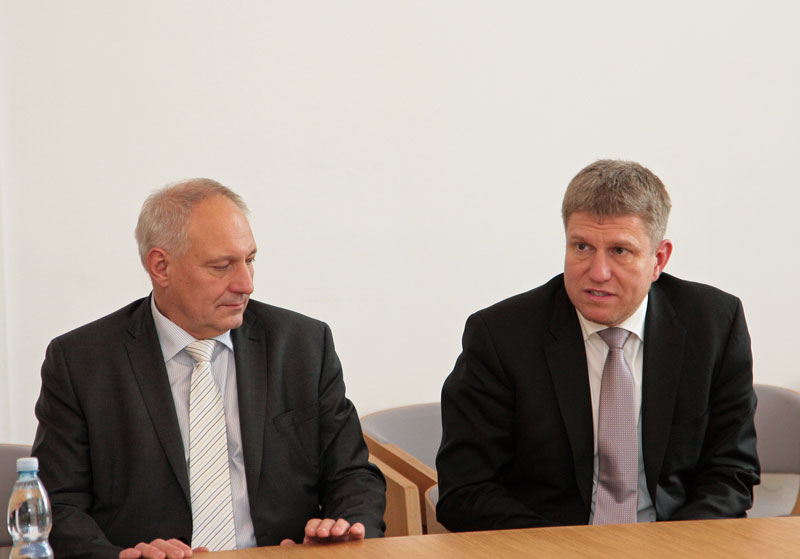 Lukáš Semerák (vpravo) a Zbyněk Pražák.