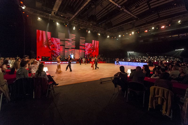 Ostrava Aréna při sobotním finálovém večeru.