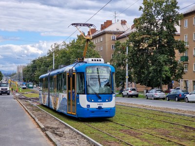 Na Opavské ulici loni proběhla také modernizace tramvajové trati.. Autor: MMO