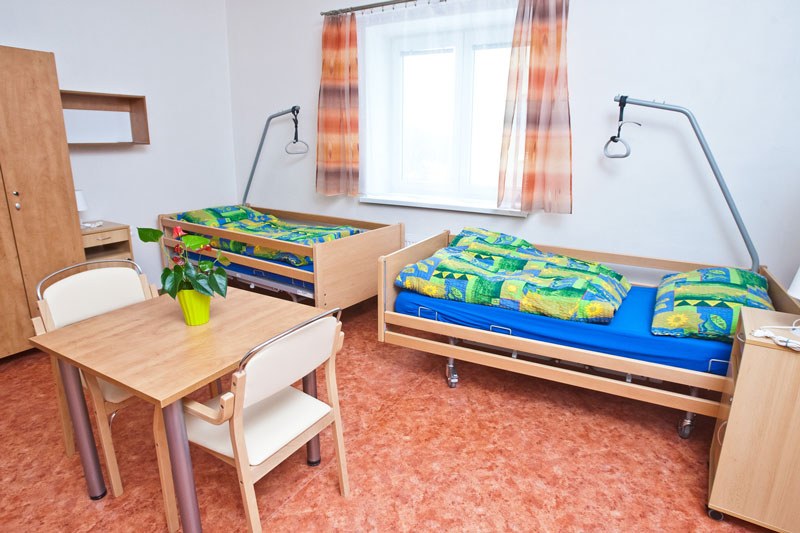 Pokoje jsou přizpůsobeny potřebám klientů