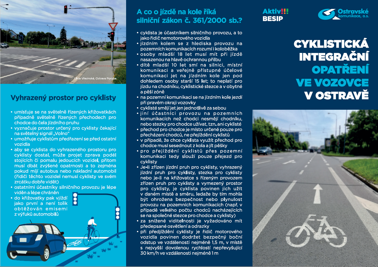Informační leták Aktiv Besip Ostrava