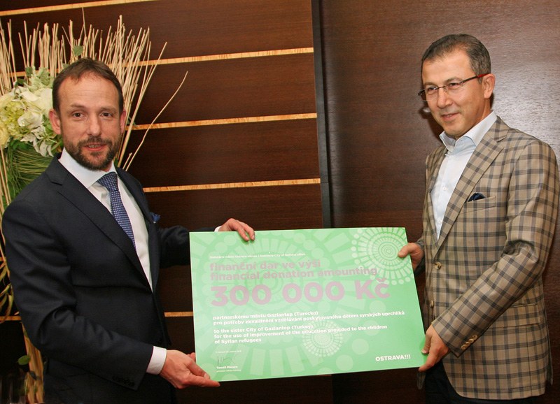 Dar pro partnerské město Gaziantep Dar pro partnerské město Gaziantep