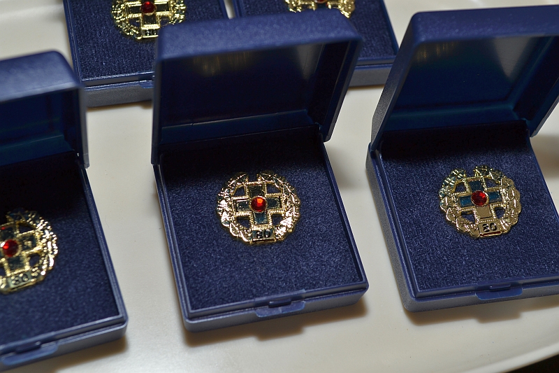 Zlatý kříž za osmdesát odběrů krve