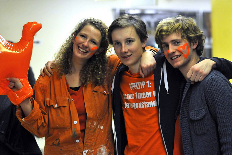 Nizozemská oranžová v ČEZ Aréně