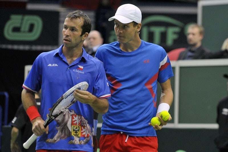 Štěpánek-Berdych, osvědčený deblový pár