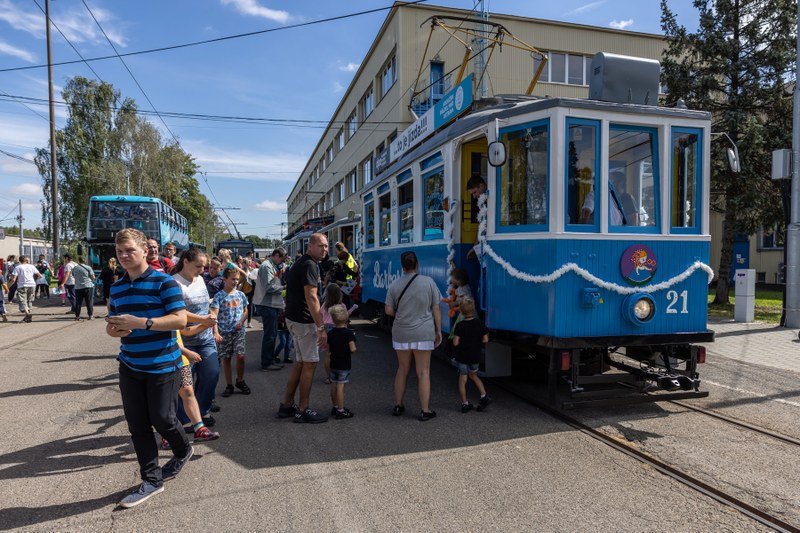 Jeden z uplynulých ročníků Dne ostravských dopraváků. Foto: Jiří Zerzoň