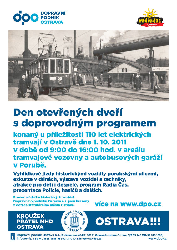 Pozvánka na Den otevřených dveří DPO, a.s.