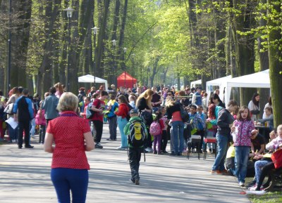 Den Země v Komenského sadech. Foto: archiv MMO