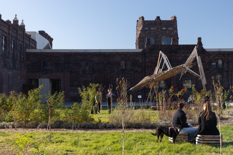 Sídlo galerie PLATO v rekonstruovaném objektu historických městských jatek. Autor: Dominika Goralska