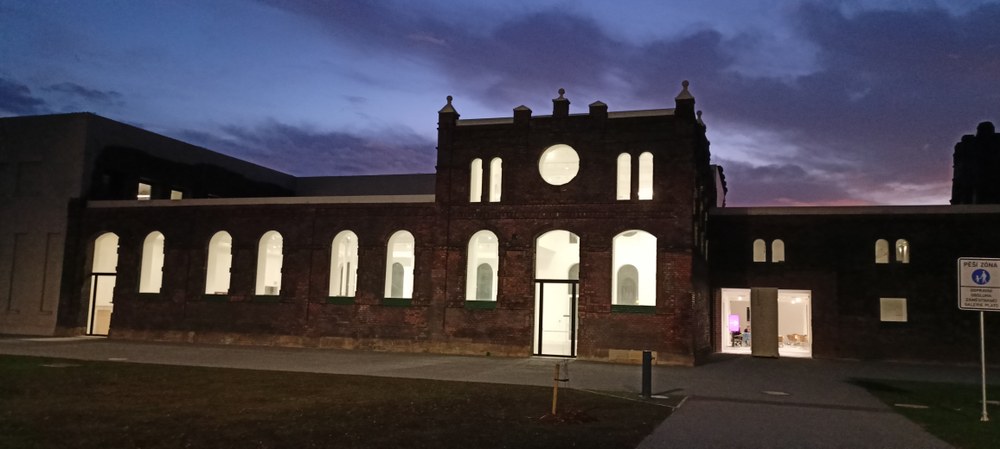 Galerie současného umění PLATO sídlí od roku 2022 v rekonstruovaných historických jatkách. Foto: MMO