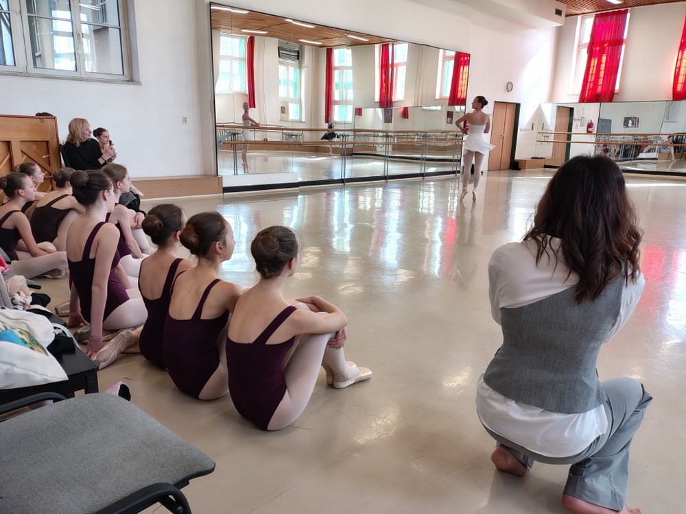 Baletní lekce